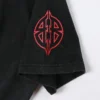 T-shirt met metalen BB-sjabloon “Black Red” 764235TPVI21568