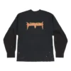 T-shirt met metalen lagen “Black Faded” 698631TMV881055