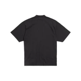 T-shirt met politiek sjabloon “Black White” 764235TQVI51569