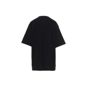 T-shirt met ronde hals en print, zwart 620941TIVD51000