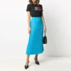 T-shirt met ronde hals en print, zwart 620941TIVD51000