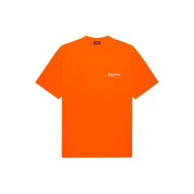 T-shirt met ruime pasvorm “Fluo Orange” 641675TKVE87073
