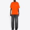 T-shirt met ruime pasvorm “Fluo Orange” 641675TKVE87073