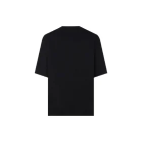 T-shirt met scriptlogo “Black White” 612966TMVB41070