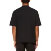 T-shirt met scriptlogo “Black White” 612966TMVB41070