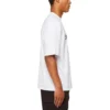 T-shirt met scriptlogo “White/Black” 612966TMVB49040