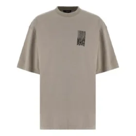 T-shirt met streepjescode “Grey” 661715TKVE58174