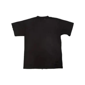 T-shirt met vervaagd logo “Black Blue” 661705TKVD51070