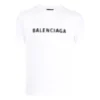 T-shirt met vervaagd logo “White Black” 661705TKVD59040