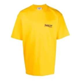 T-shirt voor Political Campaign, large pasvorm “Geel” 641655TKVJ17442
