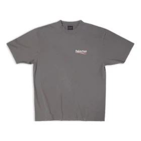 T-shirt voor Political Campaign, Large-pasvorm “Grijs” 641655TNVG51227