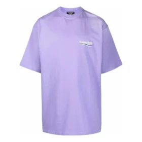 T-shirt voor Political Campaign, Large-pasvorm “Purple” 641675TKVJ13072