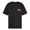 T-shirt voor Political Campaign, Large-pasvorm, “Zwart” 641675TKVJ11070