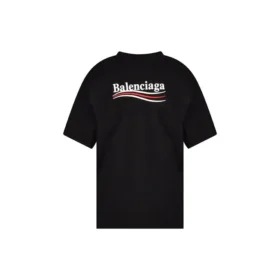 T-shirt voor Political Campaign, Large-pasvorm, “Zwart” 641675TKVJ11070