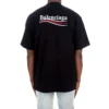 T-shirt voor Political Campaign, Large-pasvorm, “Zwart” 641675TKVJ11070