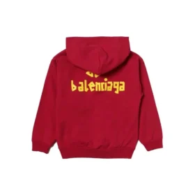 Tape Type Hoodie van katoen met band “Red” 682019TOVB36400