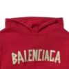 Tape Type Hoodie van katoen met band “Red” 682019TOVB36400