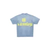 Tape Type T-shirt, medium pasvorm “Faded Blue” 739784TOVA94530