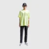 Tape Type T-shirt, medium pasvorm “Fluo Yellow” 739784TOVA97204