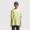 Tape Type T-shirt, medium pasvorm “Fluo Yellow” 739784TOVA97204