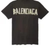 Tape Type T-shirtjurk met tape-effect “Dark Grey” 739037TOVA98519