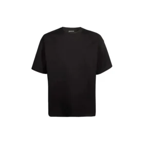 Tech met korte mouwen, unisex, zwart 556133TDV201000