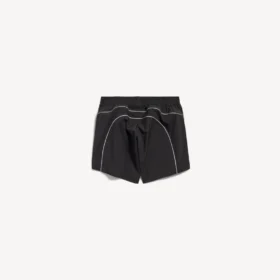 Technische trainingsshort voor dames in zwart