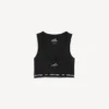 Techwear-bh-tanktop voor dames in zwart