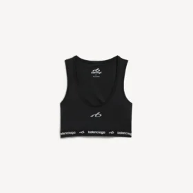 Techwear-bh-tanktop voor dames in zwart