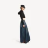 Techwear-cocoonhoodie voor dames in zwart