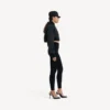 Techwear-legging voor dames in zwart