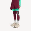Techwear-short voor heren in bordeauxrood/aqua