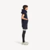 Techwear-short voor heren in marineblauw/wit
