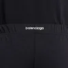 Techwear-short voor heren in marineblauw/wit