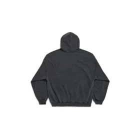 The Capital Of Fashion-hoodie, ruime pasvorm “Black Faded” 803265TRVN41048