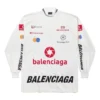 Top League T-shirt met lange mouwen “White” 767879TPVE99000