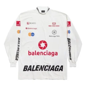 Top League T-shirt met lange mouwen “White” 767879TPVE99000