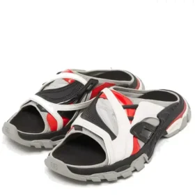 Track.2-slippers “White Black Red” 618083W2FL11560