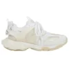 Track Clear Sole lage sneakers van mesh en nylon, wit 647742W3BM19000