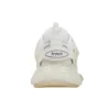 Track Clear Sole lage sneakers van mesh en nylon, wit 647742W3BM19000