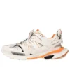 Track-Sneaker “White Orange” 542023W1GB19059