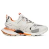 Track-Sneaker “White Orange” 542023W1GB19059
