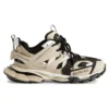 Track Sneakers “Beige en zwart mesh en nylon” 542023W3AC48071