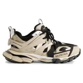 Track Sneakers “Beige en zwart mesh en nylon” 542023W3AC48071