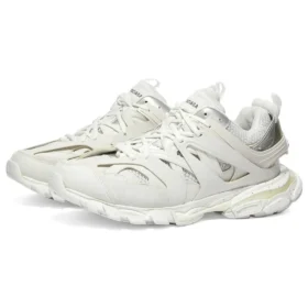 Track-sneakers met gerecyclede zool “Lichtgrijs mesh en nylon” 542023W3FE39000