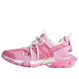 Track Sneakers “Roze mesh en suède-achtige stof” 542436W3SU55090