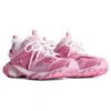 Track Sneakers “Roze mesh en suède-achtige stof” 542436W3SU55090