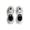 Track Sock Sneakers “Wit en zwart, gebreid en nylon” 736330W3SKC9010