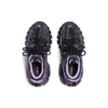Track Sock Sneakers “Zwart en lichtpaars breiwerk en nylon” 736328W3SKC1058