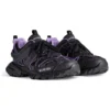 Track Sock Sneakers “Zwart en lichtpaars breiwerk en nylon” 736328W3SKC1058